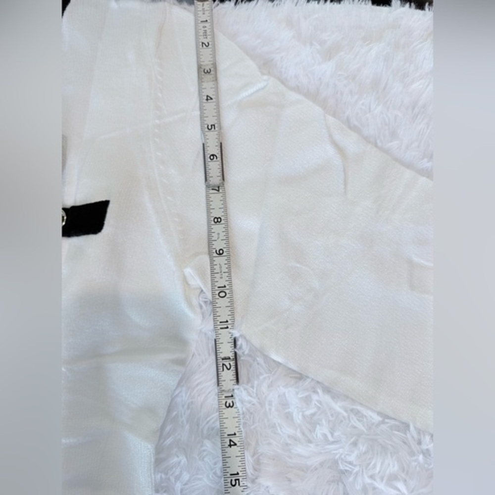 MEROKEETY Women’s White Dress NWT Size XL Soft Stretch Casual Midi NWT - Picture 8 of 9